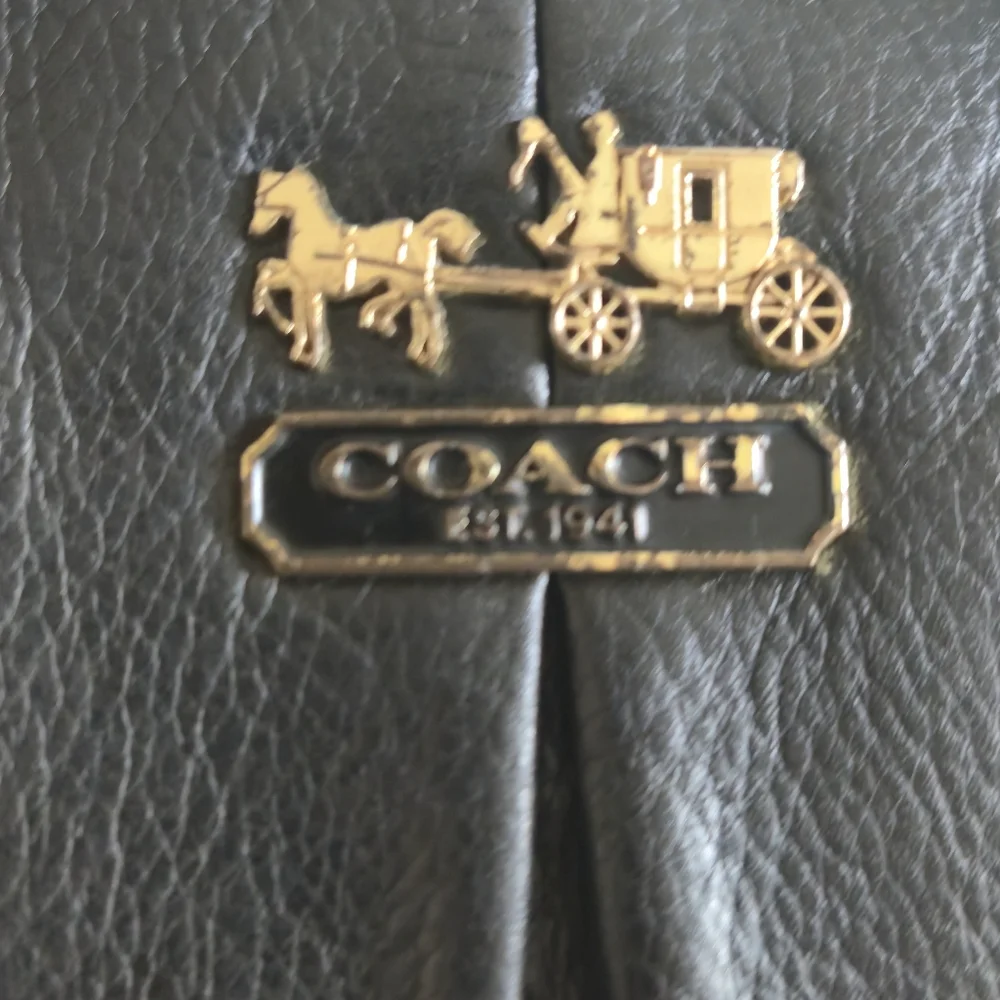 Coach Vintage  Juliette Black Leather  Bag - Picture 6 of 16